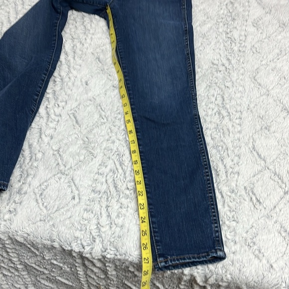 Madewell 10” high rise skinny ankle blue  jeans size 27 - Picture 7 of 11